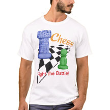 Schach kämpft die Schlacht T-Shirt