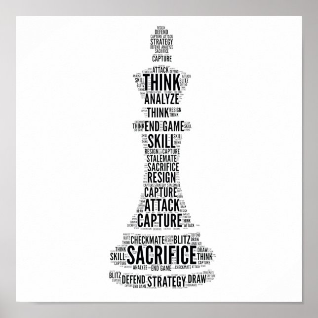 Schach King Poster (Vorne)