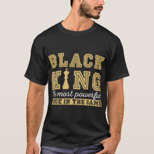 Schach liebt Schachspieler Schwarzer König - die S T-Shirt