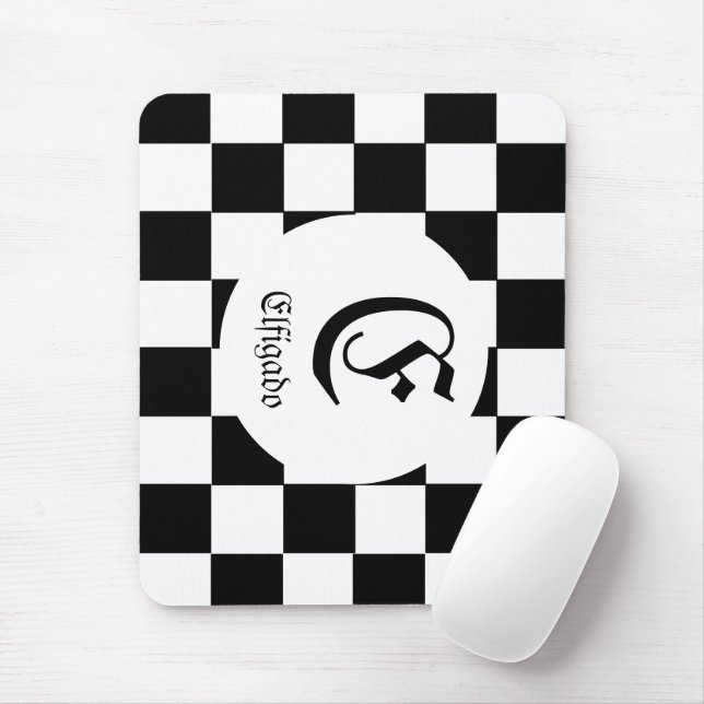 Schach-Lover-Individuelle Name Mousepad (Mit Mouse)