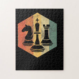 Schach Lover Knight King Rook Schach Farbiges Ge