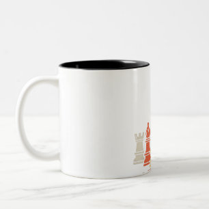 Schach Lover Schach-Set-Gutschein Zweifarbige Tasse