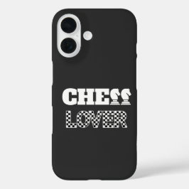 Schach Lover Weiße Ritter Kreatives Einzigartiges iPhone 16 Hülle