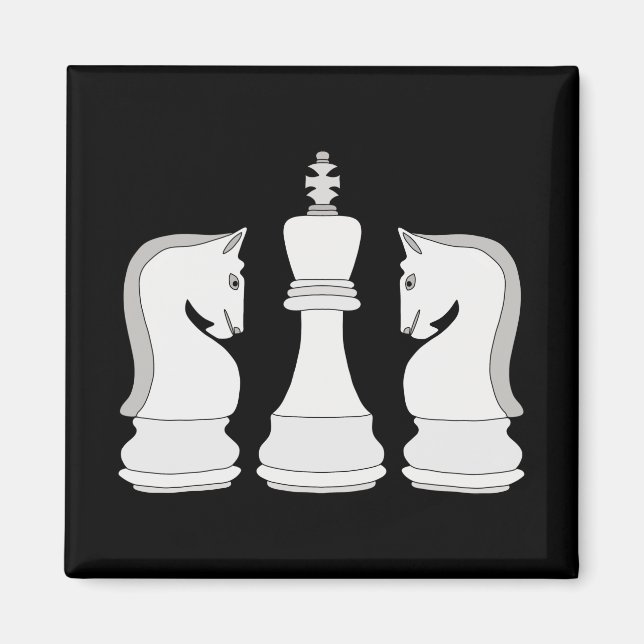 Schach Magnet (Vorne)
