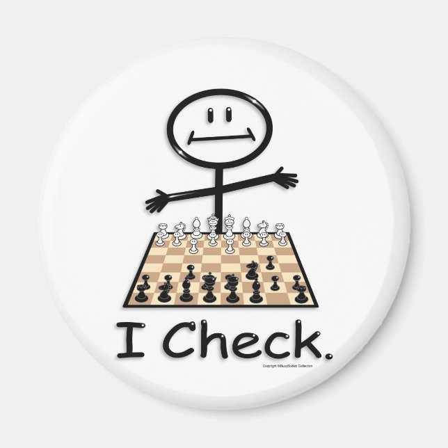Schach Magnet (Vorne)