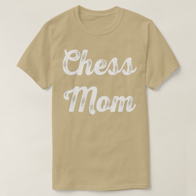 Schach Mama Funny Mama Schach Lover Geschenk Mutte T-Shirt (Design vorne)