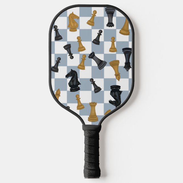 Schach-Master-Strategin Gamer Pickleball Paddle (Vorderseite)