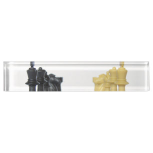 Schach-Meister Namensplakette