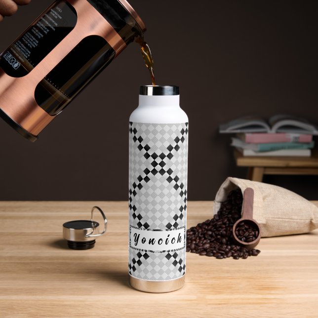 Schach Pad von Kenneth Yoncich Trinkflasche (Kaffee)
