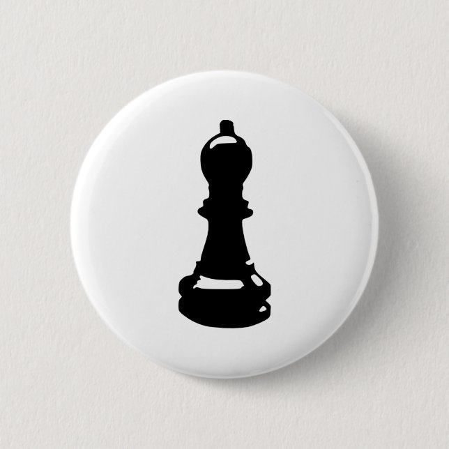 Schach - Pfand Button (Vorderseite)