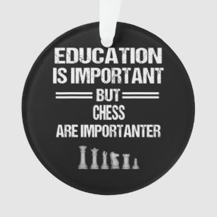 Schach Piece Bildung Spaß Sarcastic Funny Christ Ornament