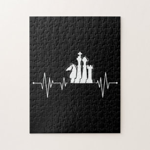 Schach-Player-Geschenk-Idee Schach Stücke Herzsch