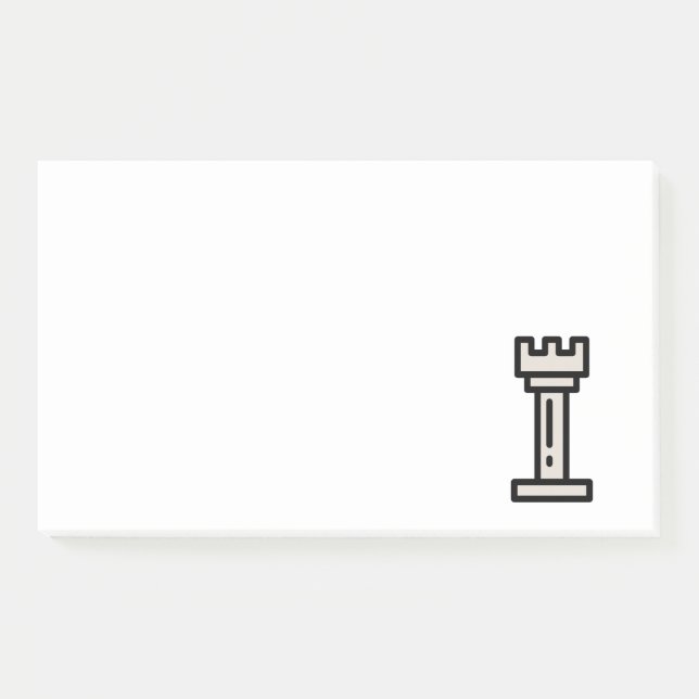 Schach Post-it Klebezettel (Vorderseite)