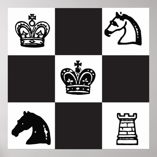 Schach Poster (Vorne)