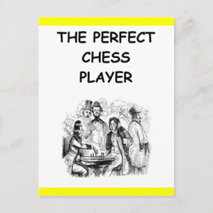 Schach Postkarte