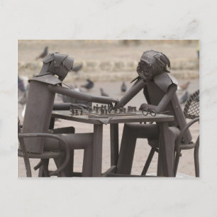 Schach Postkarte