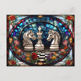 Schach Postkarte