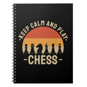 Schach - Ruhe Behalten und Schach spielen Notizblock