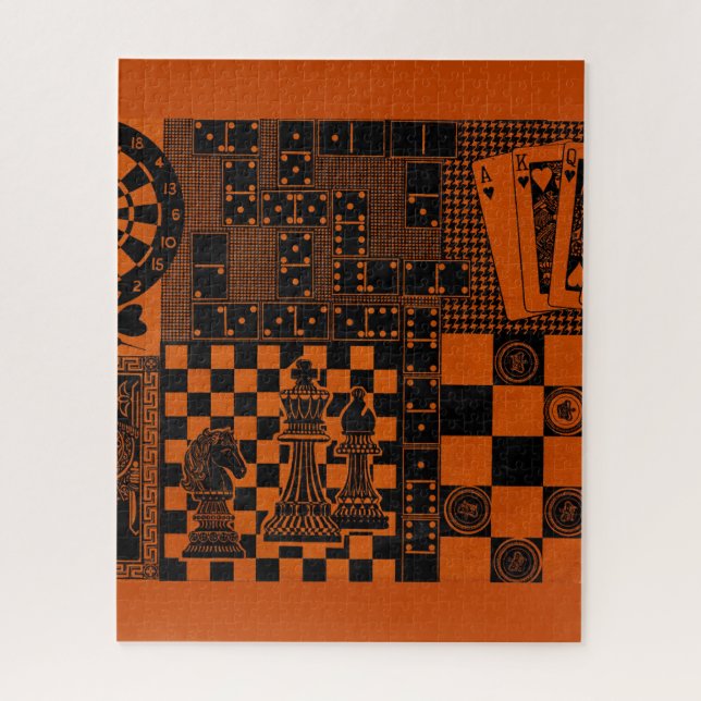 Schach-Schachbretter dominieren (Vertikal)