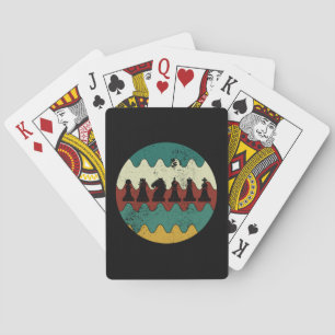Schach - Schachfiguren Retro Spielkarten