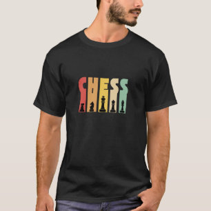 SCHACH, Schachmatt im Retro-Stil, Schachclub Brett T-Shirt