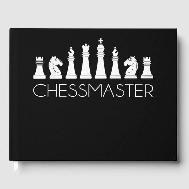 Schach - Schachmeister Gästebuch (Vorderseite)