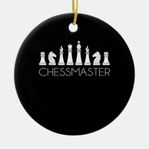 Schach - Schachmeister Keramik Ornament