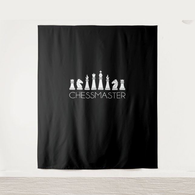 Schach - Schachmeister Wandteppich (Vorderseite)