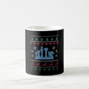 Schach - Schachpartituren Ugg Weihnachten Kaffeetasse