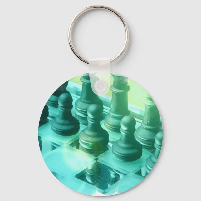 Schach-Schlüsselanhänger Schlüsselanhänger (Vorderseite)