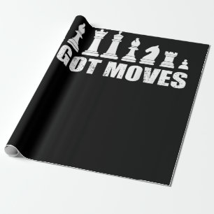 Schach Set Stücke Ich Got Fans Liebhaber Cool Geschenkpapier