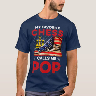 Schach-Shirt Meine Lieblings-Leute nennen mich Pop T-Shirt