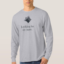 Schach-Shirt: Suchen meiner Königin des Kamerad-|
