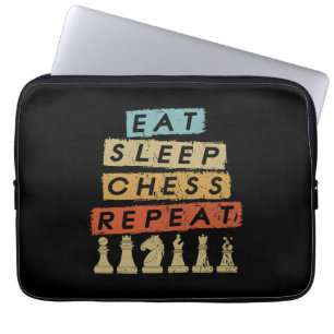 Schach - Sleep Schach wiederholen Laptopschutzhülle