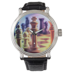 Schach-Spiel Armbanduhr