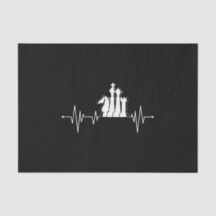 Schach Spieler Geschenk Idee Schach Stücke Herzsch Seidenpapier