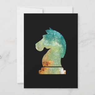 Schach Spieler Pferd Ritter Schach Lover Geschenk Einladung