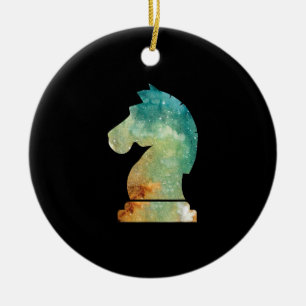 Schach Spieler Pferd Ritter Schach Lover Geschenk Keramik Ornament