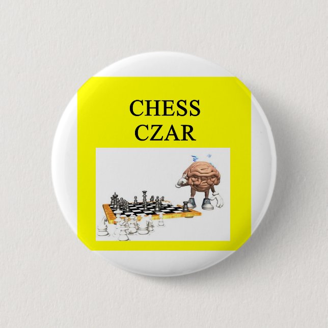 SCHACH-Spielerwitz Button (Vorderseite)