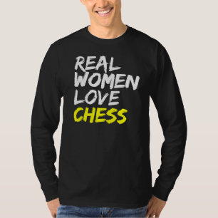 Schach Sprichwort Schach Spieler Echte Liebe Schac T-Shirt