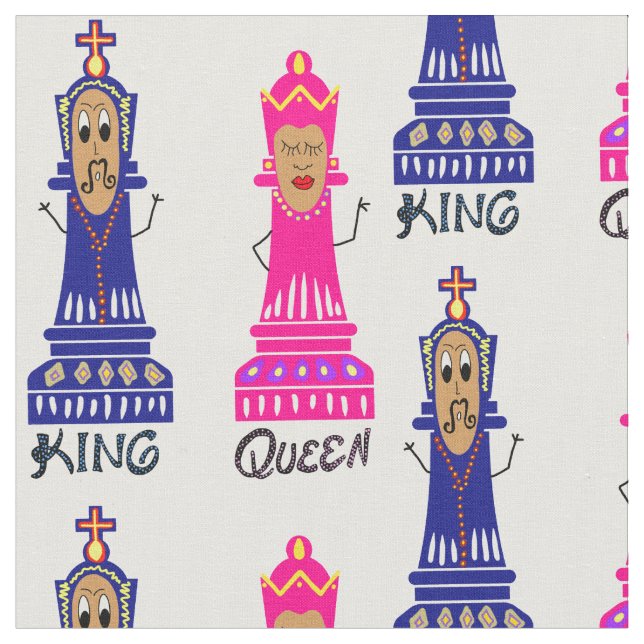 Schach Stoff (Nahaufnahme)