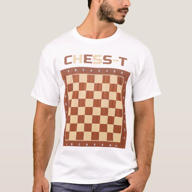 Schach-t & Back-Gammon T-Shirt (Vorderseite)