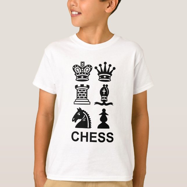 Schach T-Shirt (Vorderseite)