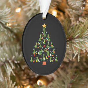 Schach Weihnachtsbaum - Königin Knight Rook Ornament