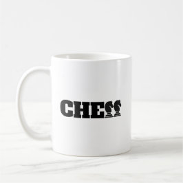 Schach Word Black Knights Kreatives Clever Game Kaffeetasse