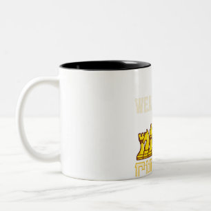 Schachangebotswaffen für Schachspieler Zweifarbige Tasse