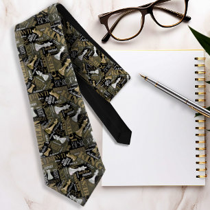 Schachbedingungen Silver und Gold ID784 Krawatte