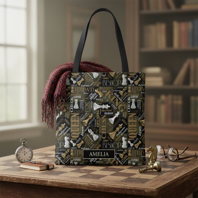 Schachbedingungen Silver und Gold ID784 Tasche (Von Creator hochgeladen)