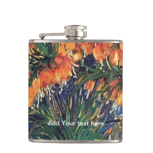 Schachblumen in einer Kupfervase von Van Gogh. Flachmann
