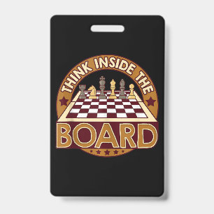 SchachBoard Kostenvoranschlag Schach-Spieler Denke Ausweis